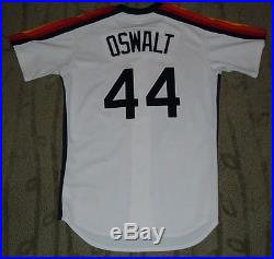 Roy Oswalt Houston Astros Game Used Worn 2010 Tbtc Jersey (phillies Rangers)