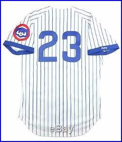Ryne Sandberg 1991 Signed Game Used Chicago Cubs Jersey Mears A7 Coa