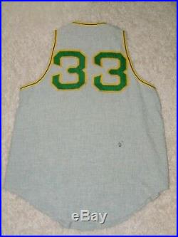 Rare 1964 Kansas City A's John Wyatt Flannel Game Worn Baseball Jersey Vest
