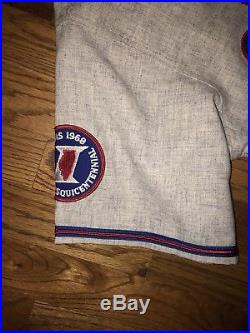 Rare 1968 Chicago Cubs Billy Williams Mitchell And Ness Home Wool Jersey Size L