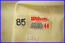 Rare 1985 Bubba Morton Game Used California Angels Uniform Jersey, Pants & Cap