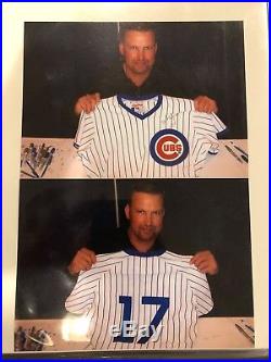 Rare 1988 Chicago Cubs Game Used Mark Grace Signed Home Jersey Rookie Season