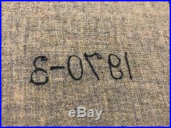 Rare 2-Year Style 1970 Chicago White Sox Game Worn Used Flannel Baseball Jersey
