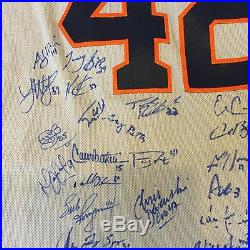 Rare 2017 Houston Astros Team Signed Jackie Robinson Day Jersey MLB Authentic
