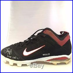 Rare Albert Pujols Signed Autographed Game Used Cleats Shoes MLB Authenticated