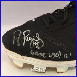 Rare Albert Pujols Signed Autographed Game Used Cleats Shoes MLB Authenticated