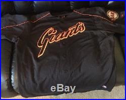 Rare Barry Bonds Game Used Uniform 1999 Giants HOF Home Run King MLB NO RESERVE