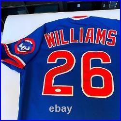 Rare Billy Williams Signed Game Used 1987 Chicago Cubs Jersey JSA & Miedema COA
