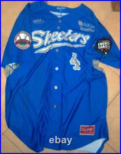 Rare Constellation Energy League 2020 Skeeters #4 Game Used/Worn/Issued JERSEY
