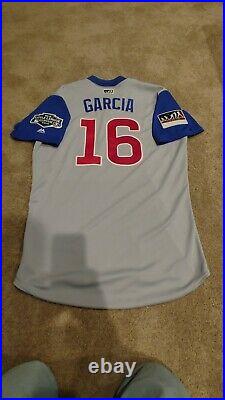 Rare Robel Garcia 2019 CHICAGO CUBS Game Issue Jersey Little League World Series