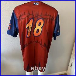 Rare San Jose Giants Jersey #18, Rare With Signature Unsure Player Size 48 XL