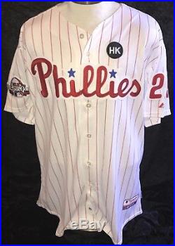 Raul Ibanez 2009 ALL-STAR GAME Phillies Worn / Used Uniform MLB AUTH Jersey
