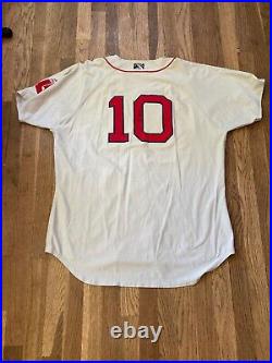 Rich Gedman Game Used Portland Sea Dogs Gray Road Jersey Red Sox