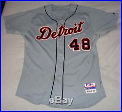 Rick Porcello 2009 Game Used Worn Rookie Detriot Tigers Jersey Mlb Loa Gu10