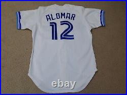 Roberto Alomar Game Worn Signed Jersey 1993 Toronto Blue Jays HOF