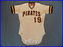 Rod Scurry 1981 Pittsburgh Pirates game used jersey