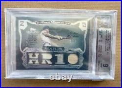 Roger Maris Topps Sterling Jersey/Bat card #03/10 GRADED NEW YORK YANKEES