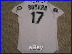 Romero sz 48 #17 Seattle Mariners GAME jersey issued 2016 KEN GRIFFEY JR. MLB