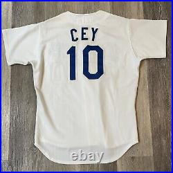 Ron Cey Los Angeles Dodgers Game Worn Used Jersey Chicago Cubs The Penguin