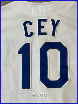 Ron Cey Los Angeles Dodgers Game Worn Used Jersey Chicago Cubs The Penguin