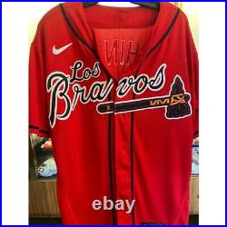 Ron Washington MLB Authenticated Game-Used Los Bravos Jersey Angels Manager
