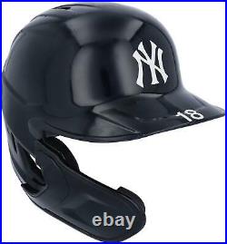 Rougned Odor New York Yankees Player-Issued #18 Navy Batting Helmet