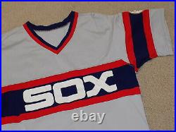 Rudy Law Game Worn Jersey 1983 Chicago White Sox Dodgers