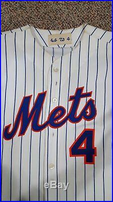 Rusty Staub 1973 New York Mets Game Used Home Jersey
