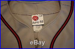 Ryan Klesko 1998 Atlanta Braves TBTC 1958 style game used jersey