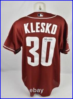 Ryan Klesko game used 2001 All Star jersey bp Jersey signed