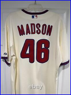 Ryan Madson Game Used Phillies Jersey