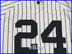 SANCHEZ #24 sz 48 2018 Yankees Game Jersey Issued HOME POST SEASON STEINER MLB