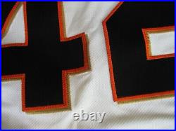 SF Giants #42 Jackie Robinson Day Game Team Issued Player Worn Jersey, Matt Cain