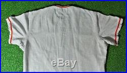 SF Giants Game Used Jersey Vintage 1972 Bat Boy San Francisco Giants WithLOA