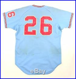 SKIP PITLOCK 1974 CHICAGO WHITE SOX GAME USED WORN ROAD JERSEY MEARS LOA
