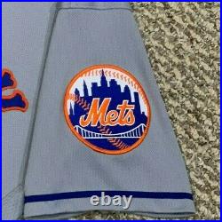 SMITH sz 44 #62 2021 New York Mets game used jersey issued road gray SEAVER MLB