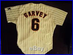 STEVE GARVEY 1986 San Diego Padres Home game used worn jersey GREAT condition