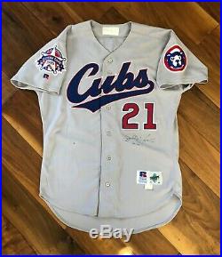 Sammy Sosa's 1995 Chicago Cubs All-Star Game MLB Game Worn Used Jersey Auto LOA