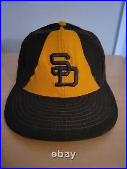 San Diego Padres 1973-1975 Game Used Cap #27 Bill Greif