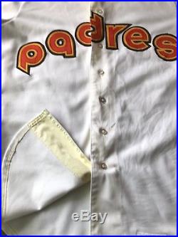 San Diego Padres 1984 game worn used jersey