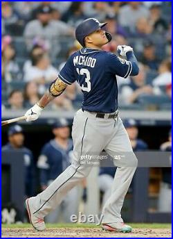 San Diego Padres Manny Machado Game Issued Un Worn 2019 Jersey (orioles Dodgers)