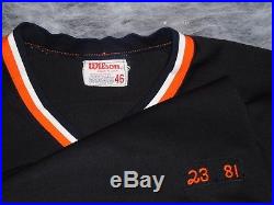 San Francisco Giants 1981 Game Used / Worn Jersey. Enos Cabell