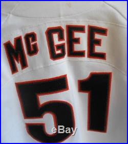 San Francisco Giants Willie McGee Game Used Jersey 1991-1994 Candlestick Park