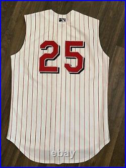 Sarasota Reds MiLB Minor League 2005-07 Style Game Worn Jersey Justin Turner