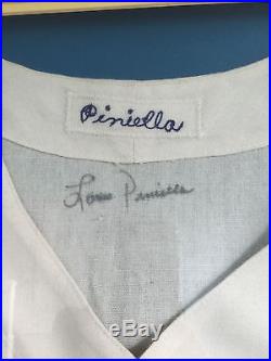 Seattle Pilots Original Game Used Jersey Lou Piniella Autograph Signed 1969