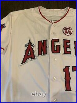 Shohei Ohtani Los Angeles Angels Game Used Jersey Career HRs 38 & 40 MLB Auth