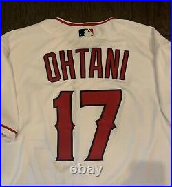 Shohei Ohtani Los Angeles Angels Game Used Jersey Career HRs 38 & 40 MLB Auth