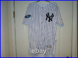 Sonny Gray NY Yankees Game Team Issued Jersey Post Season Patch Steiner & MLB