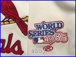 St. Louis Cardinals Rawlings BASEBALL JERSEY Sz 48 World Series patch NNOB