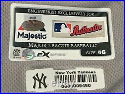 TARPLEY #71 size 46 2018 Yankees Game Jersey issued ROAD POST SEASON MLB HOLO